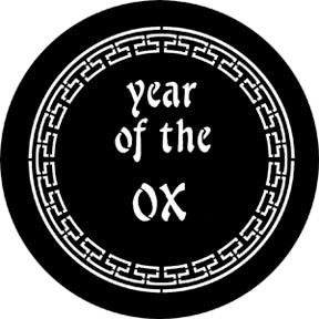 Rosco Gobo 77652E Year Of The Ox