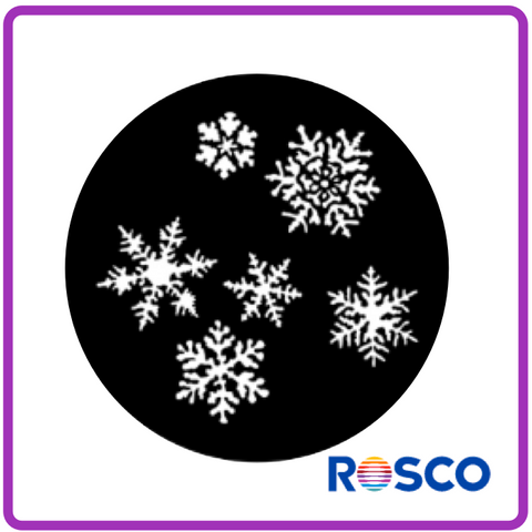 ROSCO STEEL GOBO 77772	Snowflakes