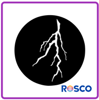 ROSCO STEEL GOBO 77776	Lightning Branch