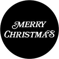 ROSCO STEEL GOBO 77939	Merry Christmas
