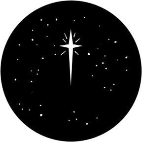 ROSCO STEEL GOBO 77941	Christmas Stars