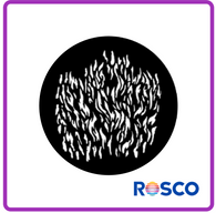ROSCO STEEL GOBO 77960	Flames 4