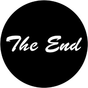 Rosco Gobo 78120	The End