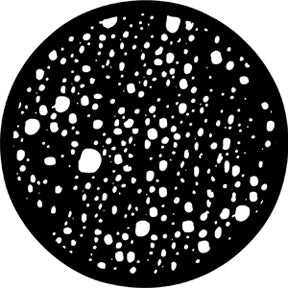 ROSCO STEEL GOBO 78228	Irregular Dots
