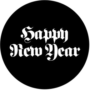 ROSCO STEEL GOBO 78390	Happy New Year 2
