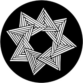 ROSCO STEEL GOBO 79037	Triangular Star