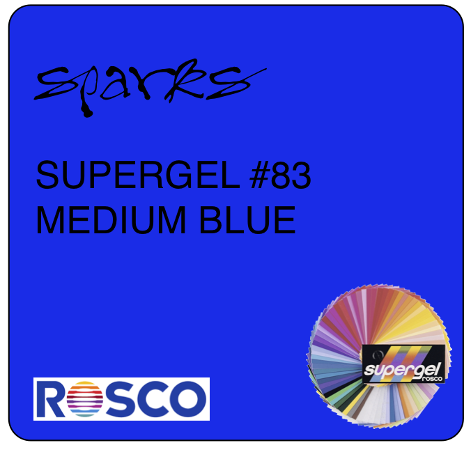 Supergel #83 Medium Blue