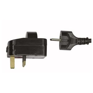 Euro ( Schuko ) to UK 13A Adapter