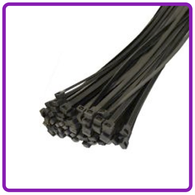 Cable ties 4.8mm x 370mm black nylon