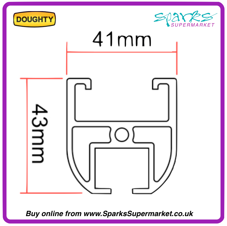 DOUGHTY RAIL - STRAIGHT