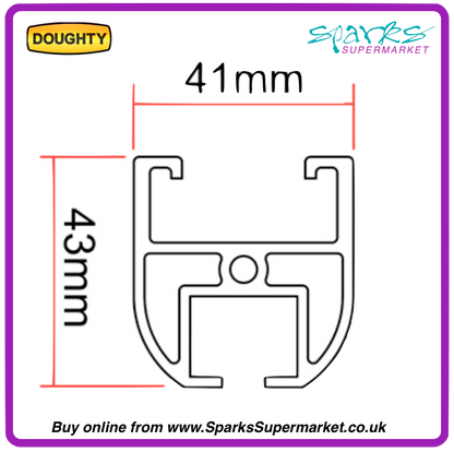 DOUGHTY RAIL - STRAIGHT
