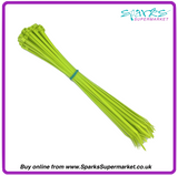 FLUORESCENT GREEN CABLE TIES