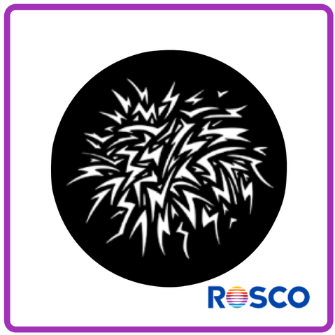 ROSCO GAM STEEL GOBO G418      Crackle