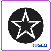 ROSCO GAM STEEL GOBO G736      Star Tunnel