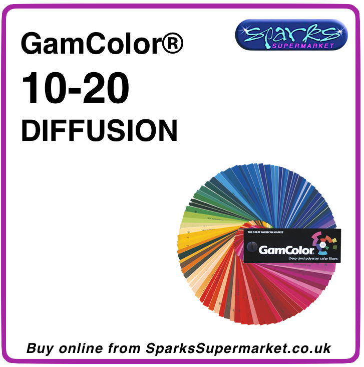 GAM COLOR FILTER 10-20 DIFFUSION