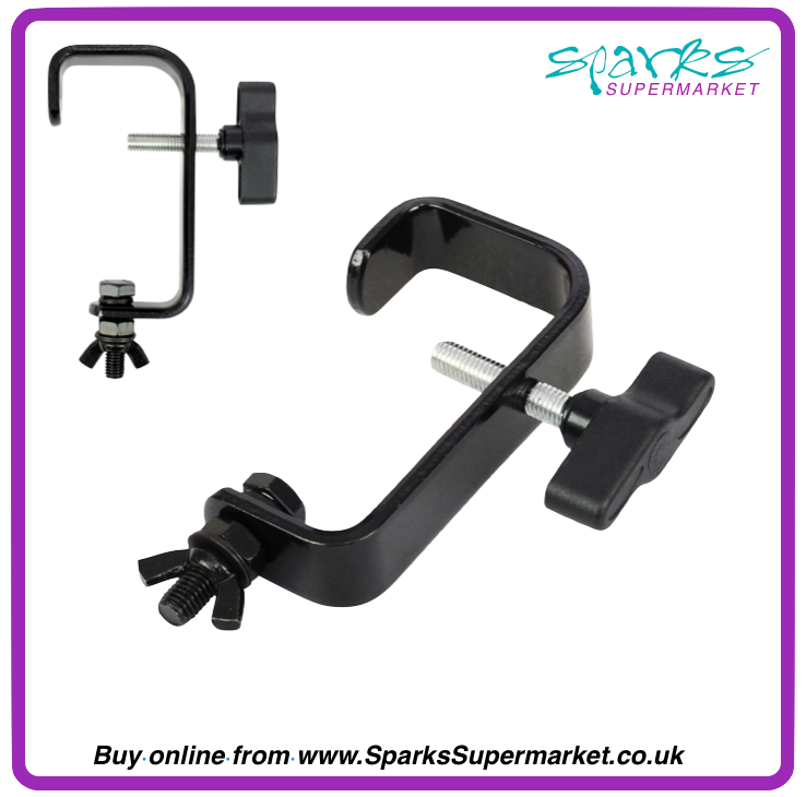 50mm Hook / G Clamp Black