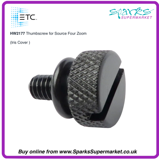 HW2177 Thumbscrew, 8-32 x 1/4 (For Source 4 Zoom Iris Cover )