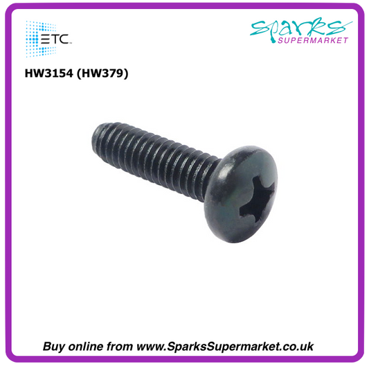 HW3154 (HW369) Screw, Phillips, 8-32 x 5/8 Taptite