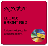 LEE 026 BRIGHT RED