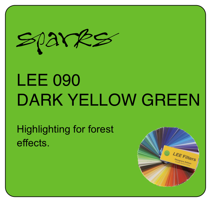 LEE 090 DARK YELLOW GREEN