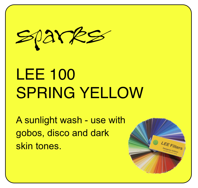 LEE 100 SPRING YELLOW