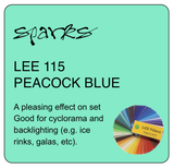 LEE 115 PEACOCK BLUE