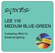 LEE 116 MEDIUM BLUE GREEN