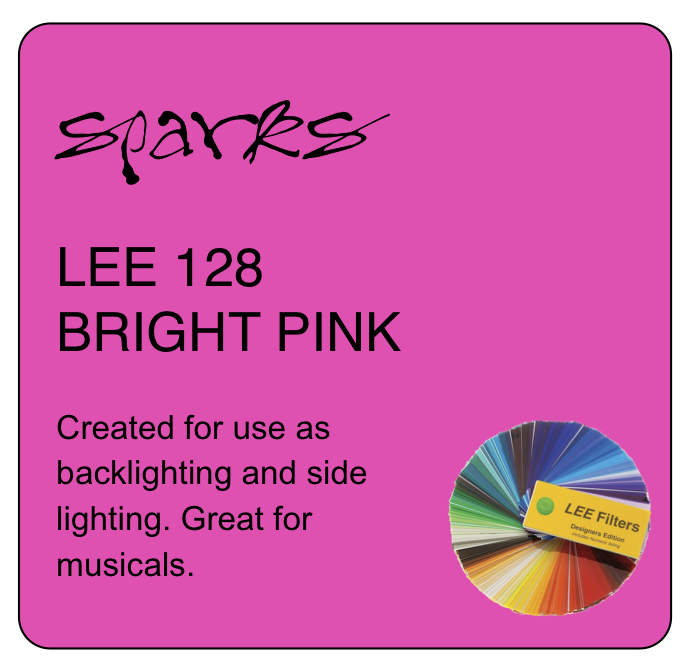 LEE 128 BRIGHT PINK