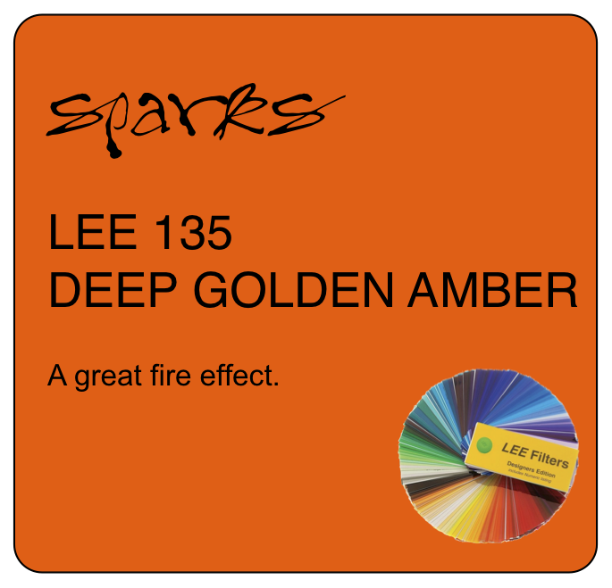 LEE 135 DEEP GOLDEN AMBER