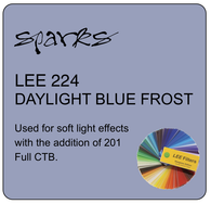 LEE 224 DAYLIGHT BLUE FROST