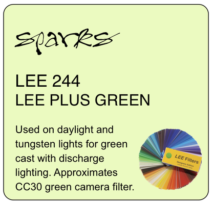 LEE 244 LEE PLUS GREEN