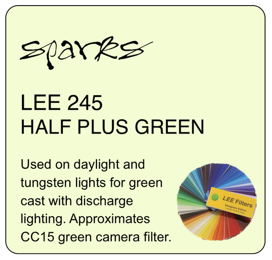 LEE 245 HALF PLUS GREEN