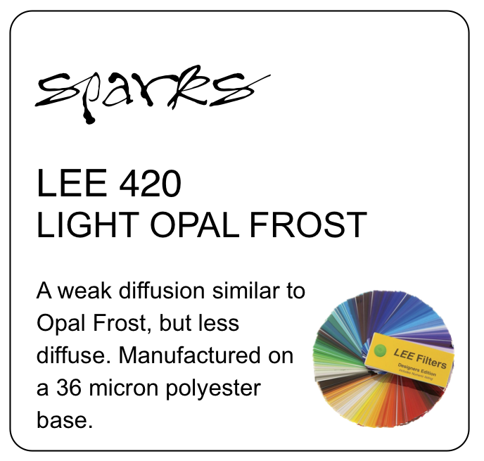 LEE 420 LIGHT OPAL FROST