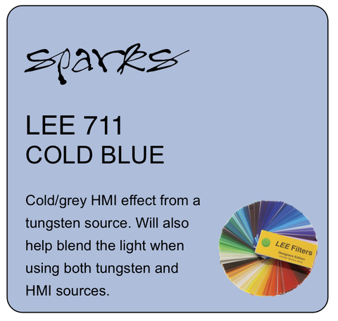 LEE FILTERS 711 COLD BLUE