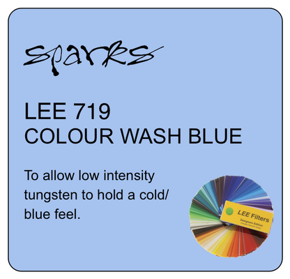 LEE 719 COLOUR WASH BLUE