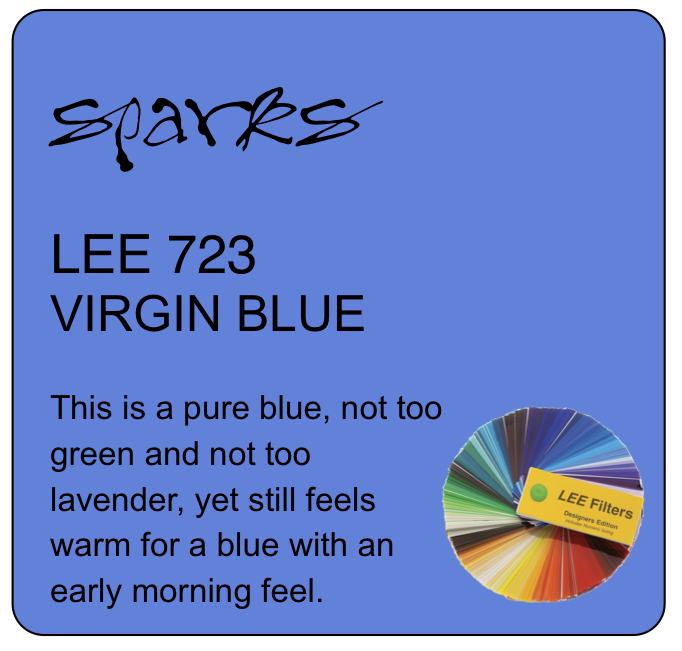 LEE 723 VIRGIN BLUE