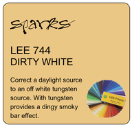 LEE 744 DIRTY WHITE