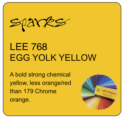 LEE 768 EGG YOLK YELLOW