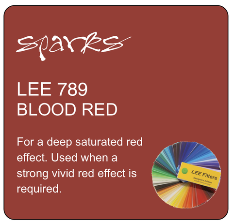 LEE 789 BLOOD RED