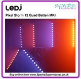 Pixel Storm 12 HEX Batten - 12 x 12W RGBWAUV LEDs