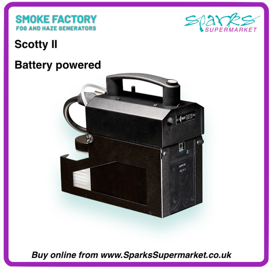 Scotty Ii - Battery Powered Fog Machine