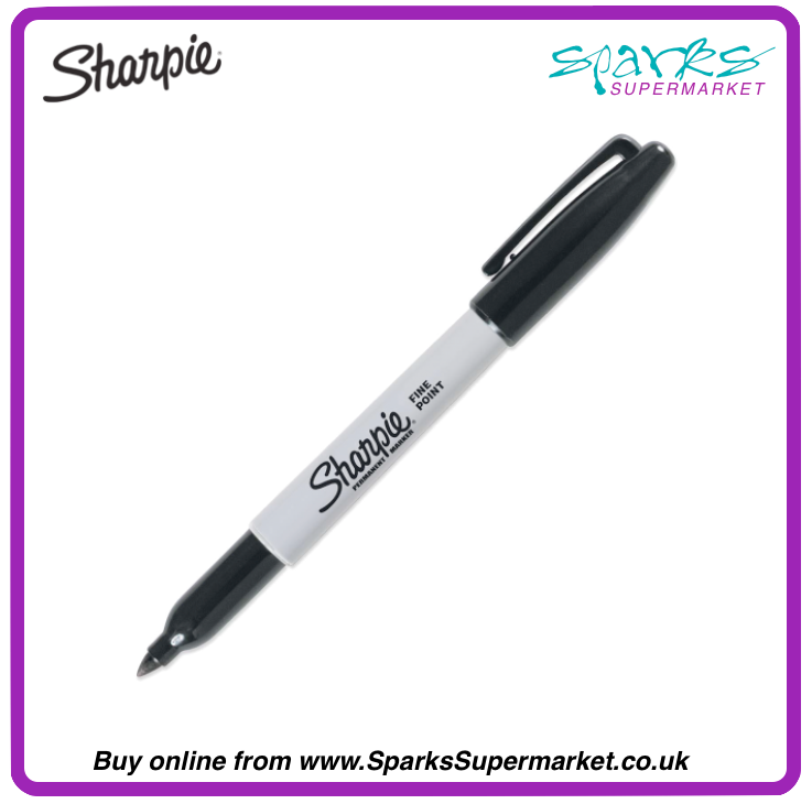 SHARPIE MARKER FINE POINT BLACK