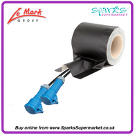 SLIPWAY CABLE COVER "TUNNEL"  TAPE BLACK 140mm x 30m
