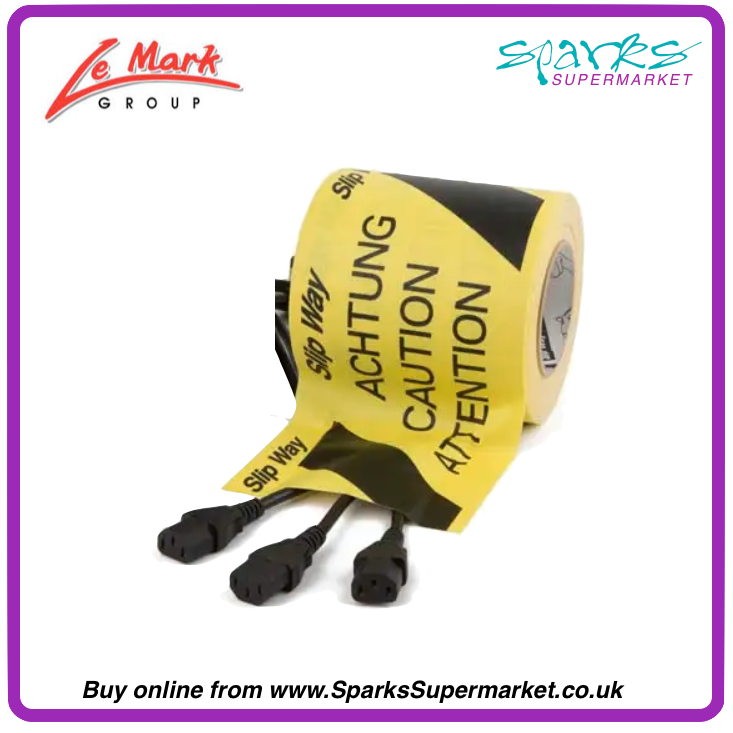 SLIPWAY TUNNEL TAPE BLACK / YELLOW