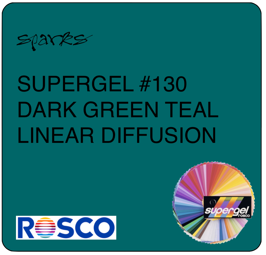 Supergel #130 Dark Green Teal Linear Diffusion*