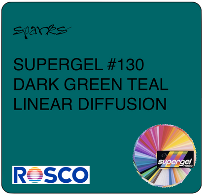 Supergel #130 Dark Green Teal Linear Diffusion*