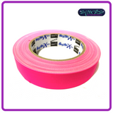 Fluorescent Gaffa tape 25mm x 25m pink