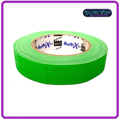 Fluorescent Gaffa tape 25mm x 25m green