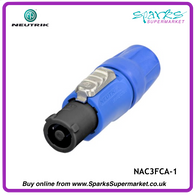 NAC3FCA-1 Powercon Cable Connector - Blue - Power In