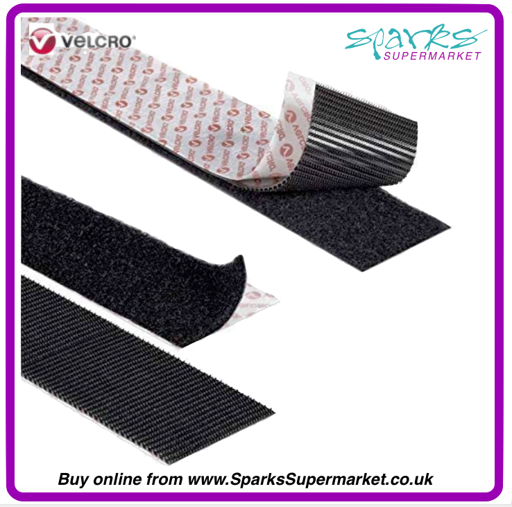 Velcro®  Heavy Duty Stick On 50mm X 50Cm